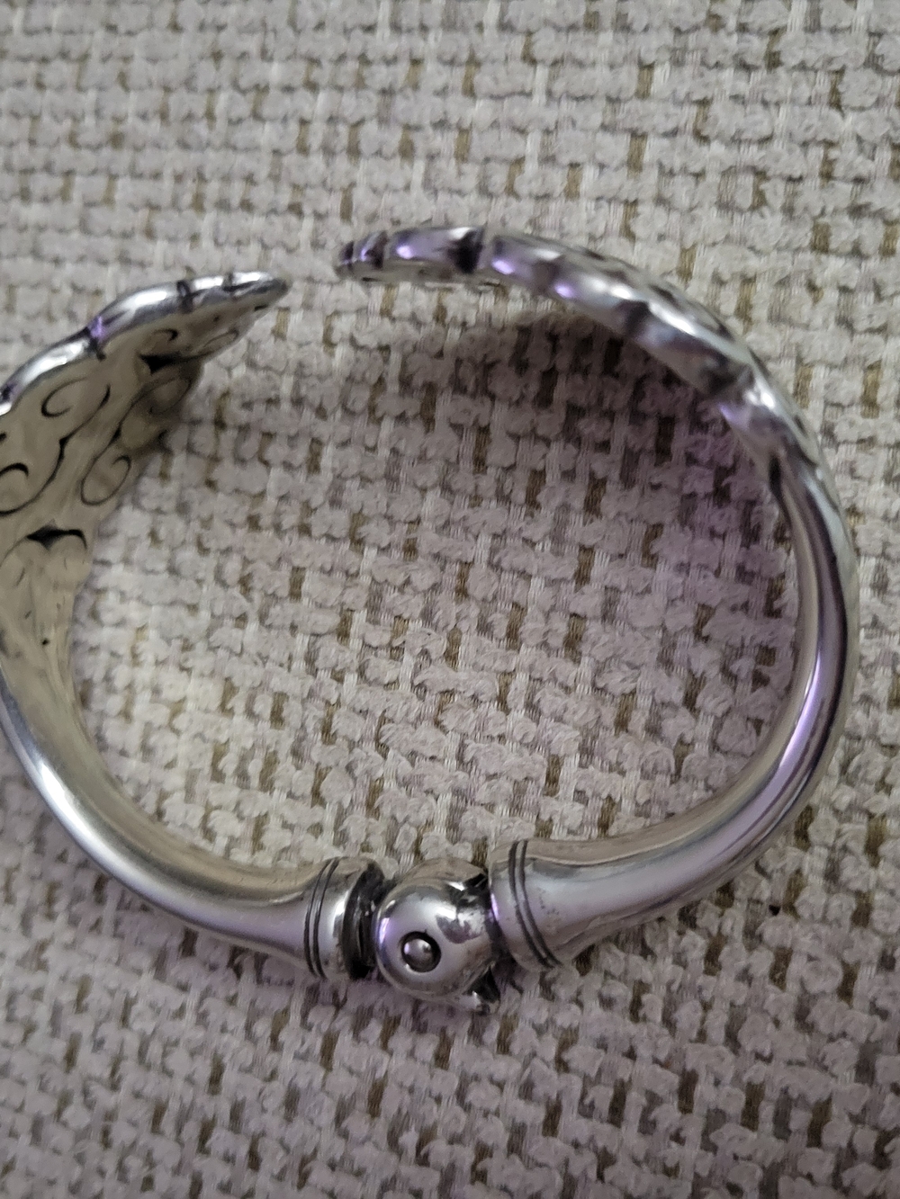 Brighton Silver-Tone Cuff Bracelet